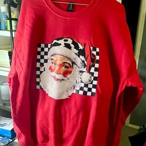 Red Santa Sweatshirt